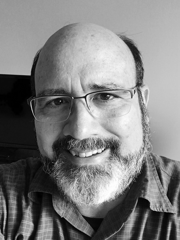 black and white portrait of Charlie McCordic TEAM Canada board member